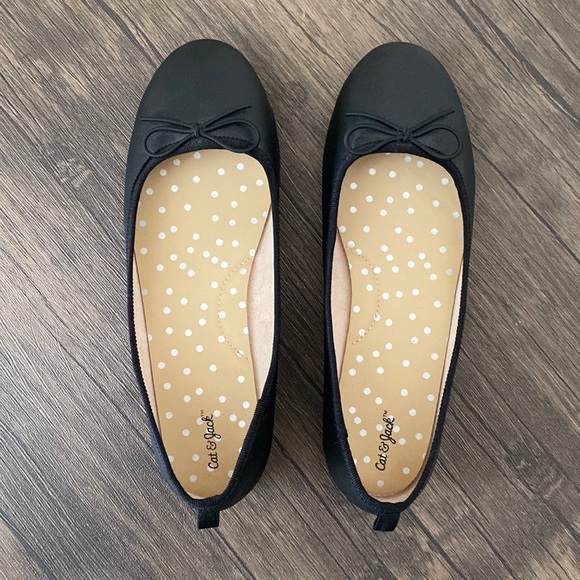 Cat & Jack Shoes Black Ballet Flats Poshmark